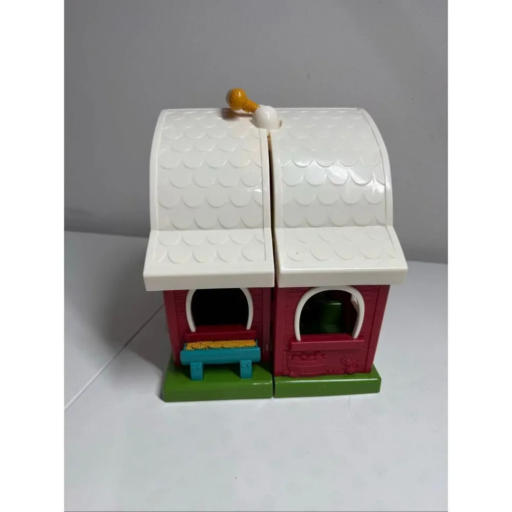 Battat– Big Red Barn, Animal Farm Playset Learning Toy for Large Farm + 1 Animal